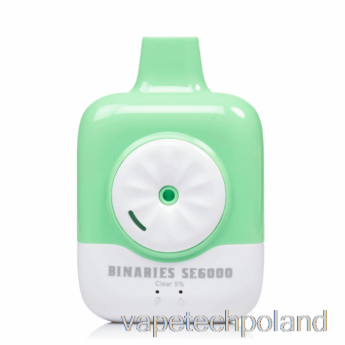 Jednorazowe Binarki Vape Tech Polska Horizon Se6000 Przezroczyste